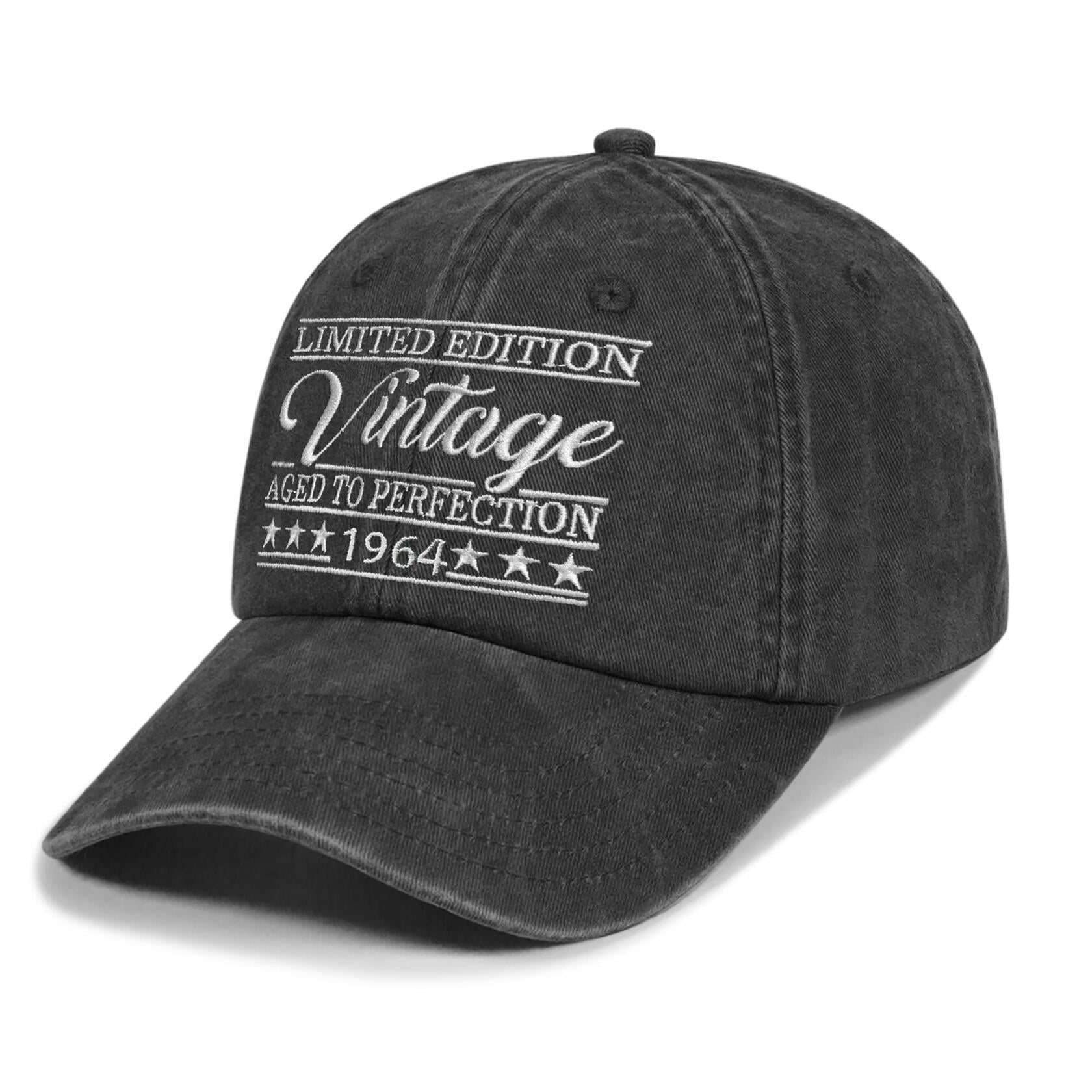 Rybicag 1964 Vintage Hat Cap for 61 Year Old Men Women Birthday Gift