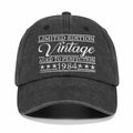 Rybicag 1984 Vintage 41th Birthday Cap Hat for Men Women