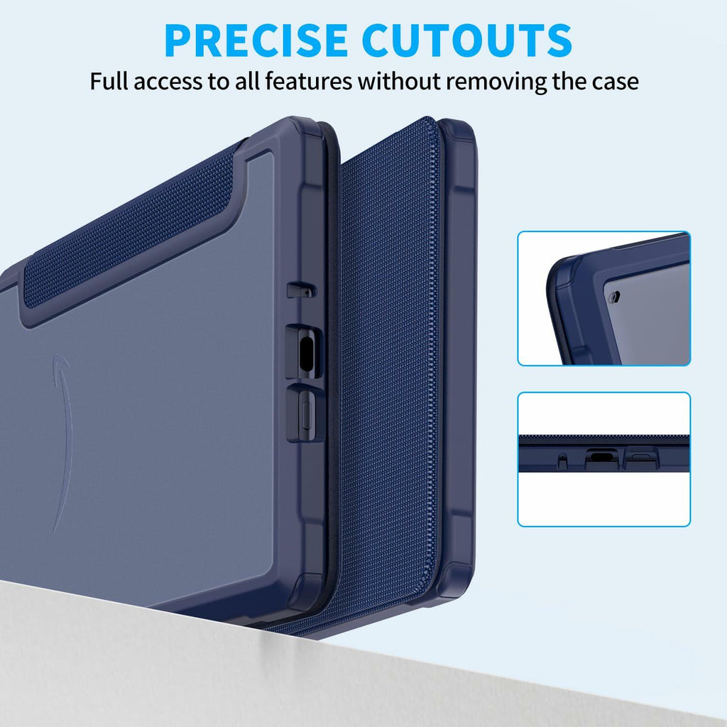 Case for 6.8" Kindle Paperwhite 11th Gen 2021 Dark Blue Slim Cover New