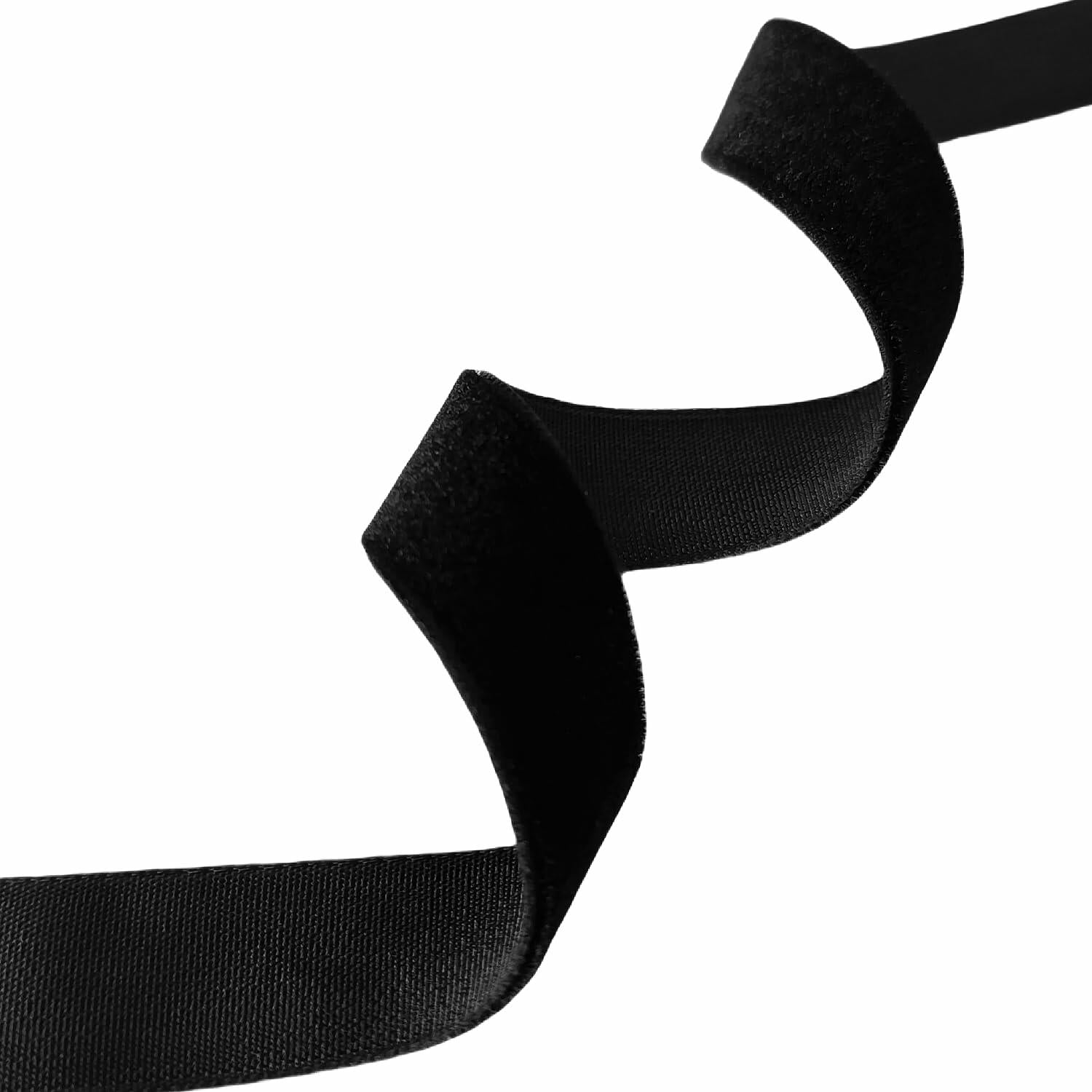 Abbaoww Velvet Ribbon 5/8 Inch Light Blue 25 Yards