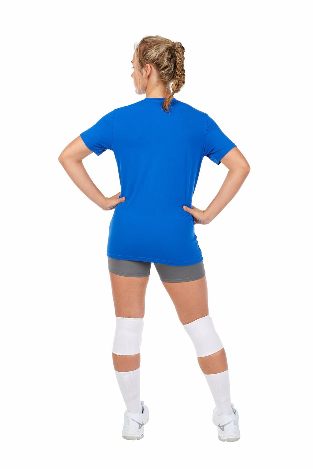 Mizuno Women's Attack Tee 3.0 Short Sleeve Volleyball Shirt Orange XL