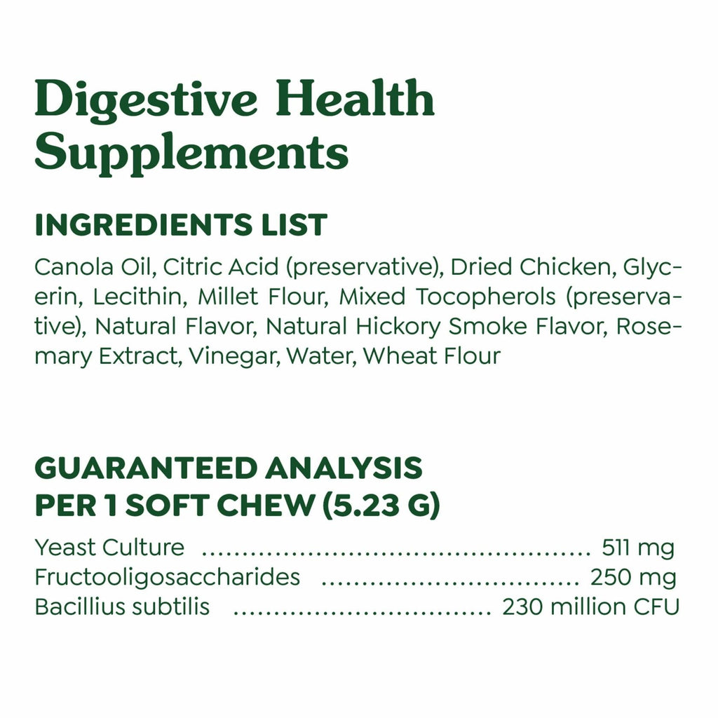 BestBy01/25 Greenies Digestive Health Probiotics DogTreats Chicken 7.8oz 40ct