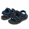 Skysole Boys Double Adjustable Strap Lightweight Slippers Royal Size 5-6 Toddler