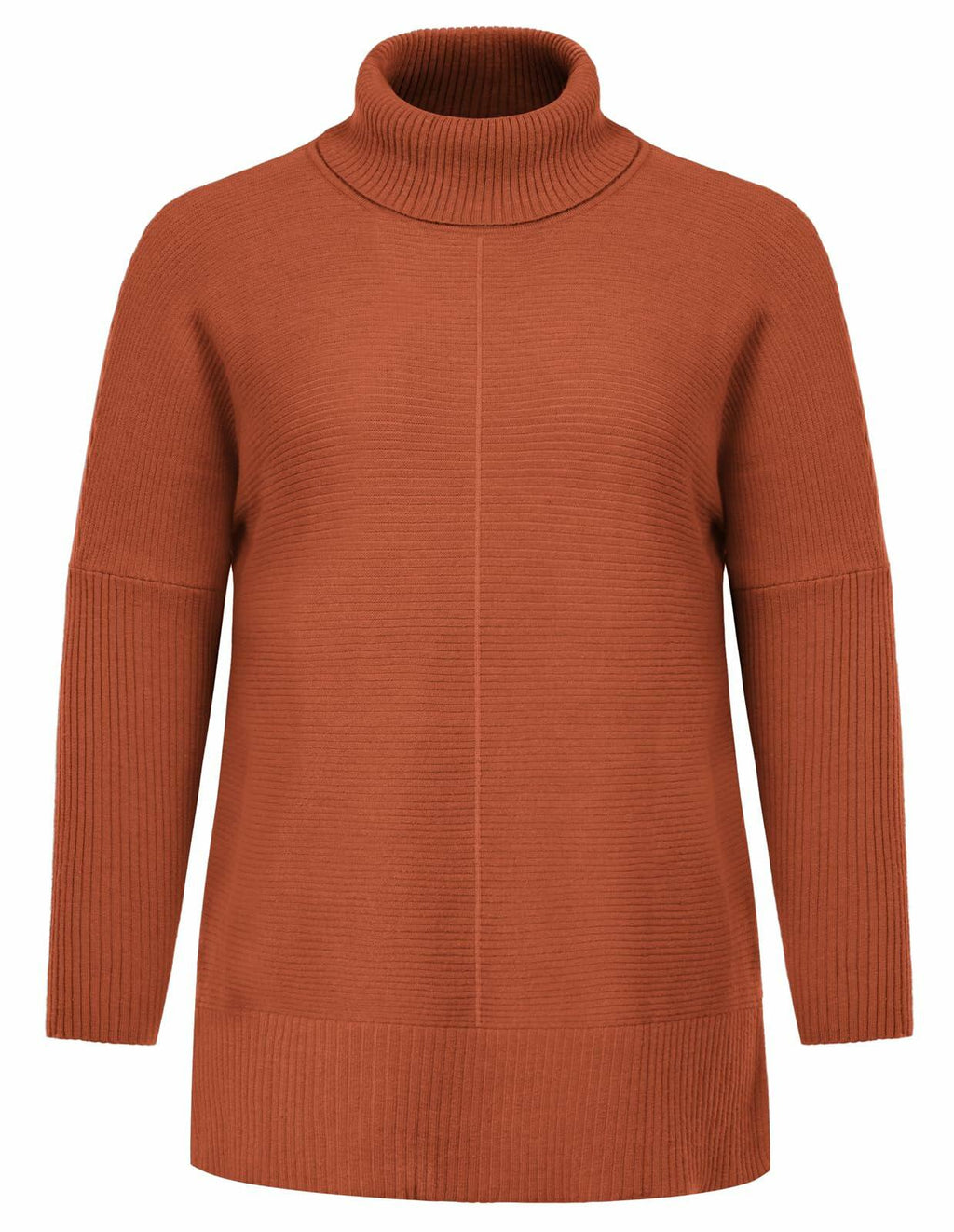 Hanna Nikole Women's Pullover Sweater Chunky Knit Loose Fit Size 18 Orange