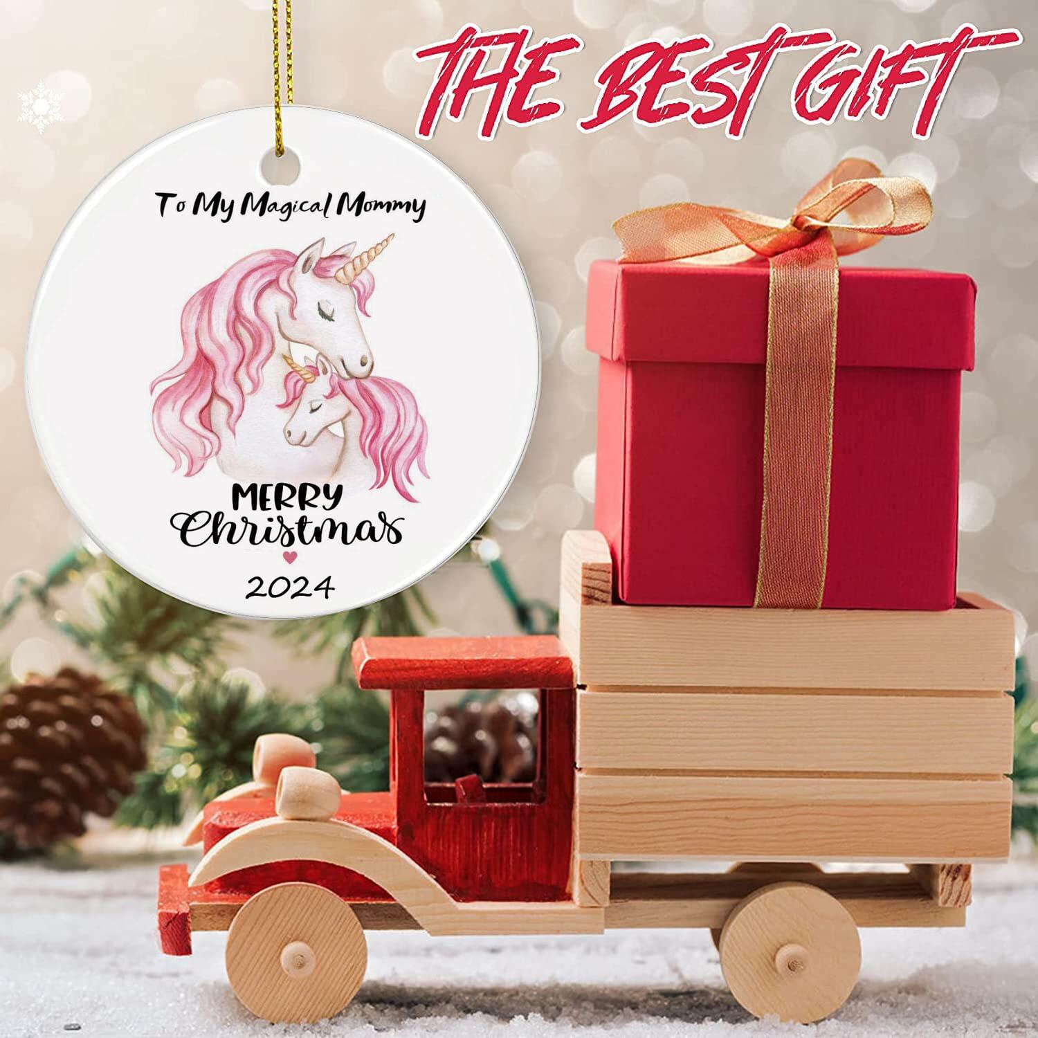 To My Magical Mommy -  Christmas Ornament Gift