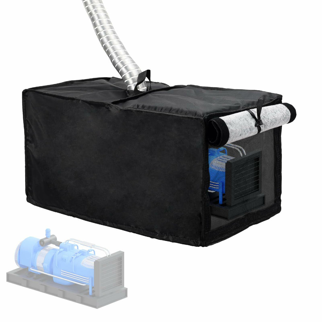 Outdoor Pool Heater Cover Waterproof Plush Lining 24x11x11in