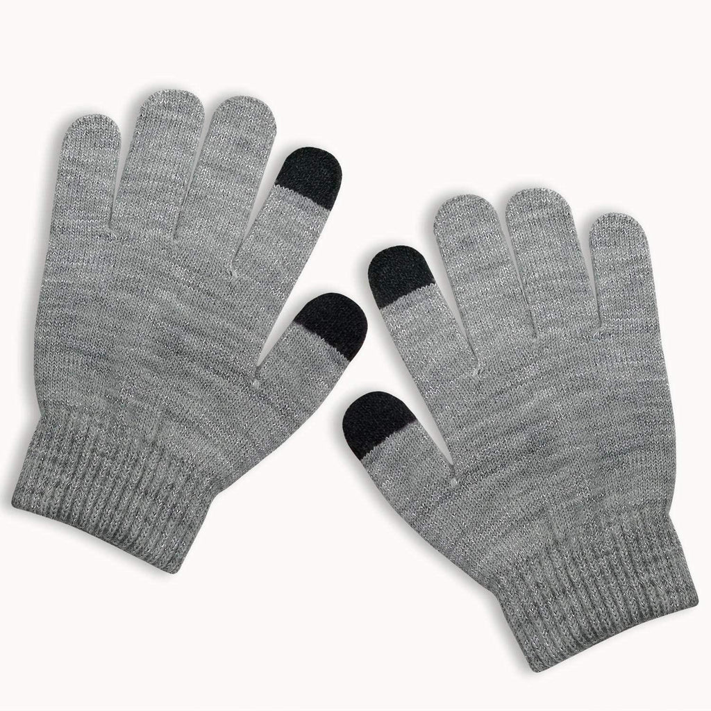 Evridwear Kids Winter Touchscreen Gloves Knitted Warm Mittens 3 Pairs Size 3T-5T