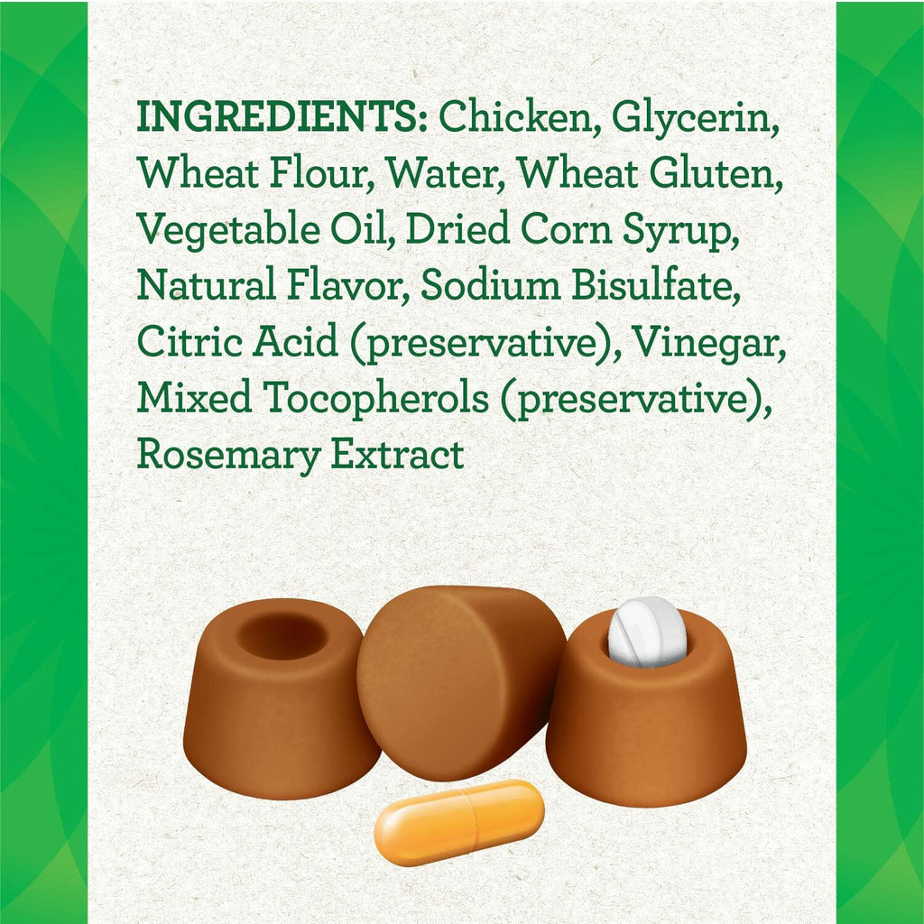 BestBy07/25 Greenies Feline Pill Pockets Cat Treats Chicken Flavor 1.6oz 45ct