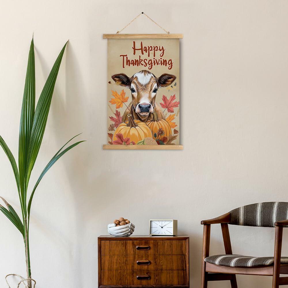 XIAOAIKA Vintage Home Sweet Home Poster Linen Canvas Wall Art 16x23