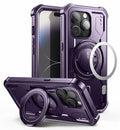 Dexnor Magnetic Case iPhone 14 Pro 6.1" Full-Body Shockproof Purple