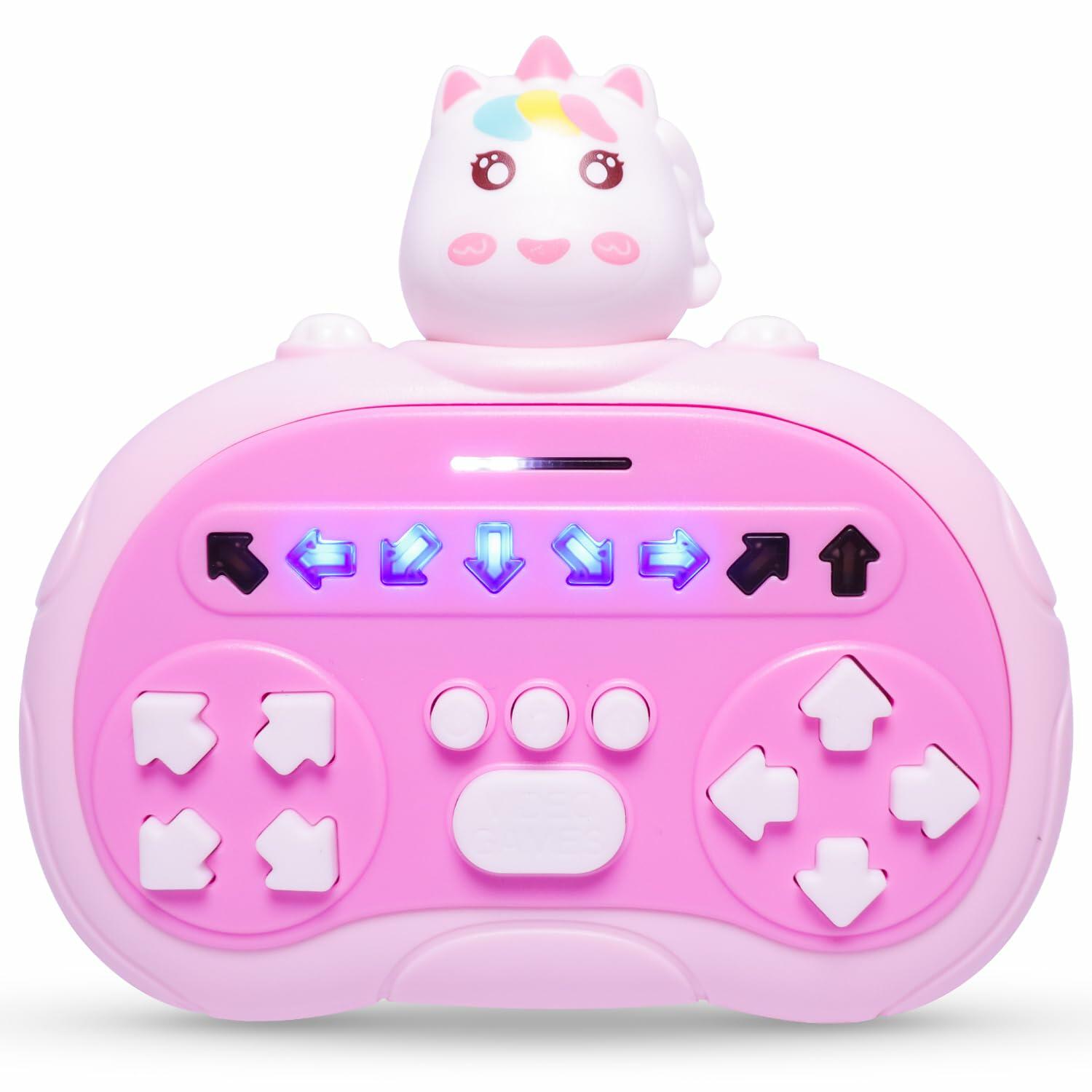 Rhythm Master Dance Machine Handheld Game Red Bear Educational Toy