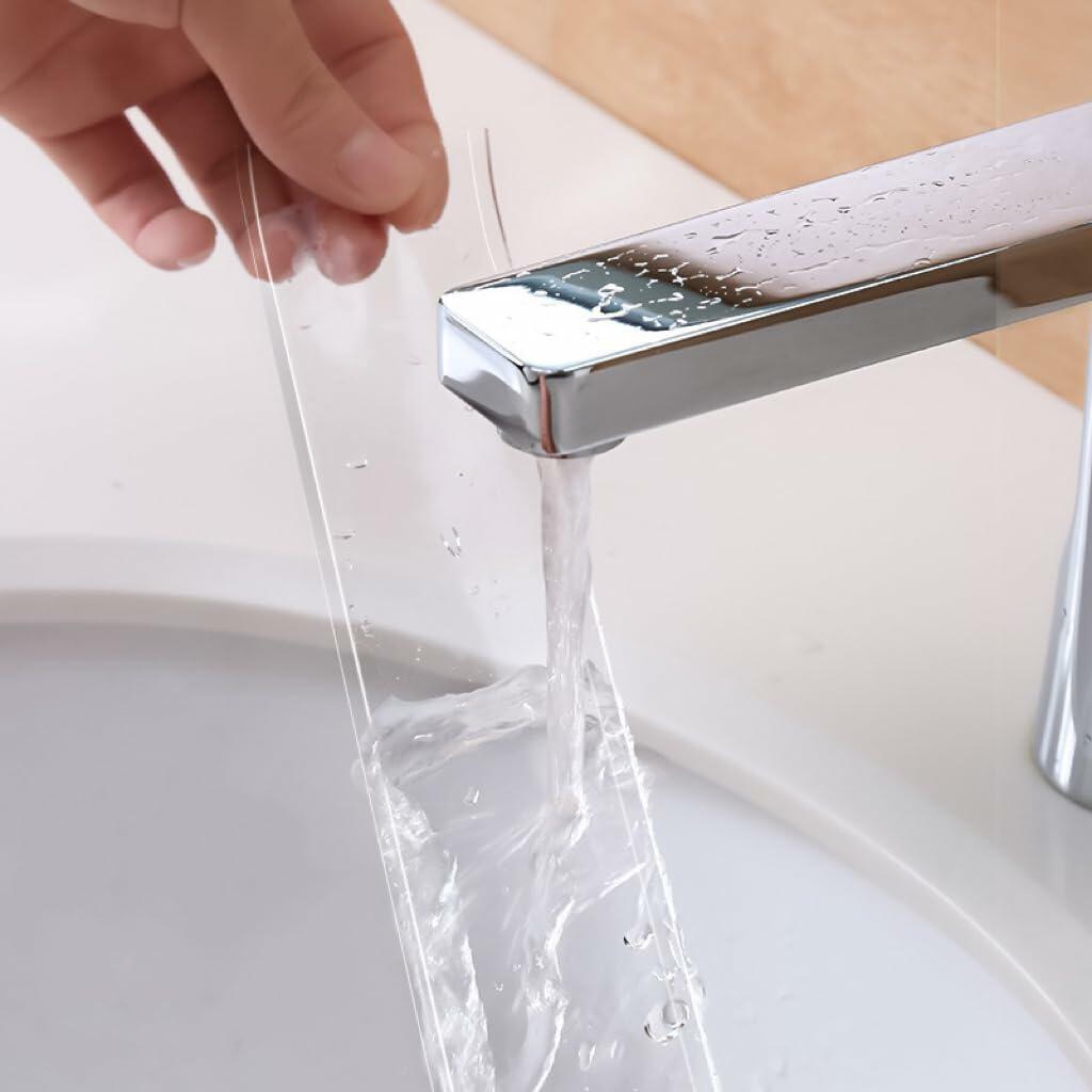 Tuqiso Double Sided Heavy Duty Nano Adhesive Tape Clear 9.85ft