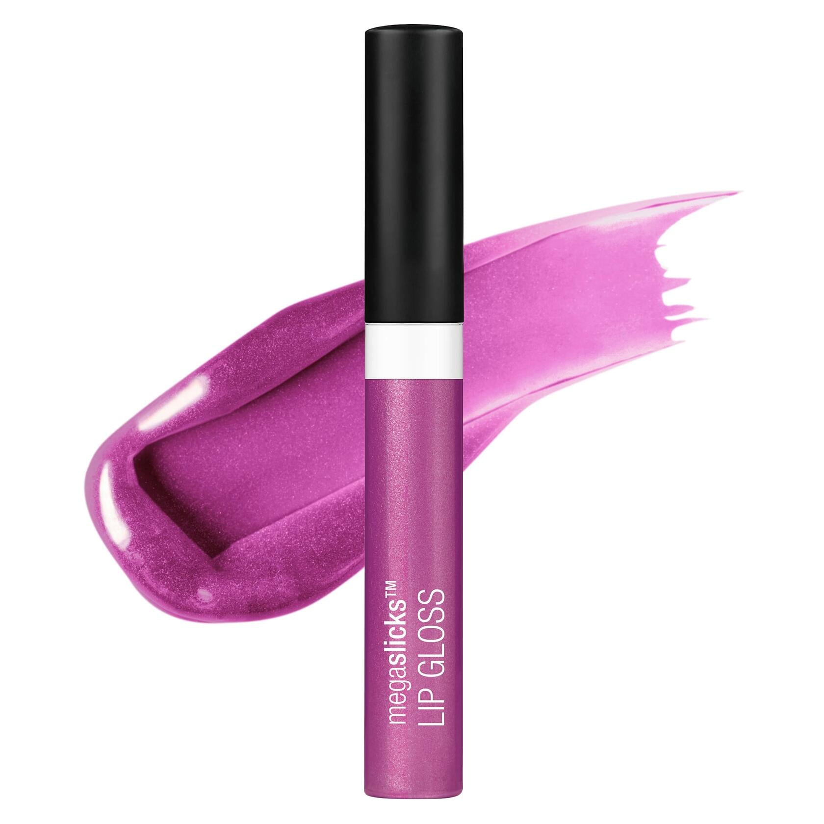 wet n wild MegaSlicks Lip Gloss Ultra-Glossy Vitamin E Crushed Grapes 0.19oz