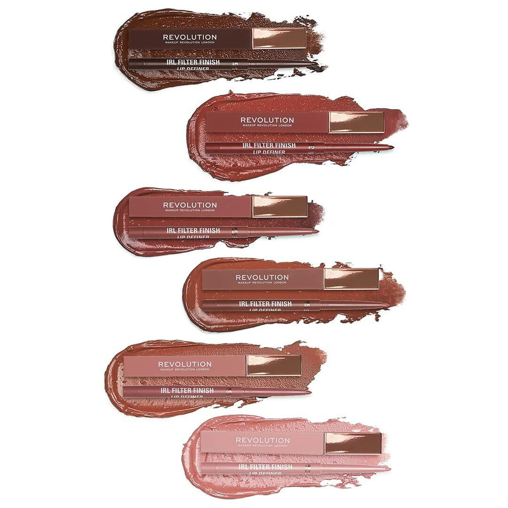 Makeup Revolution IRL Filter Finish Lip Liner Definer Espresso Nude 0.18g