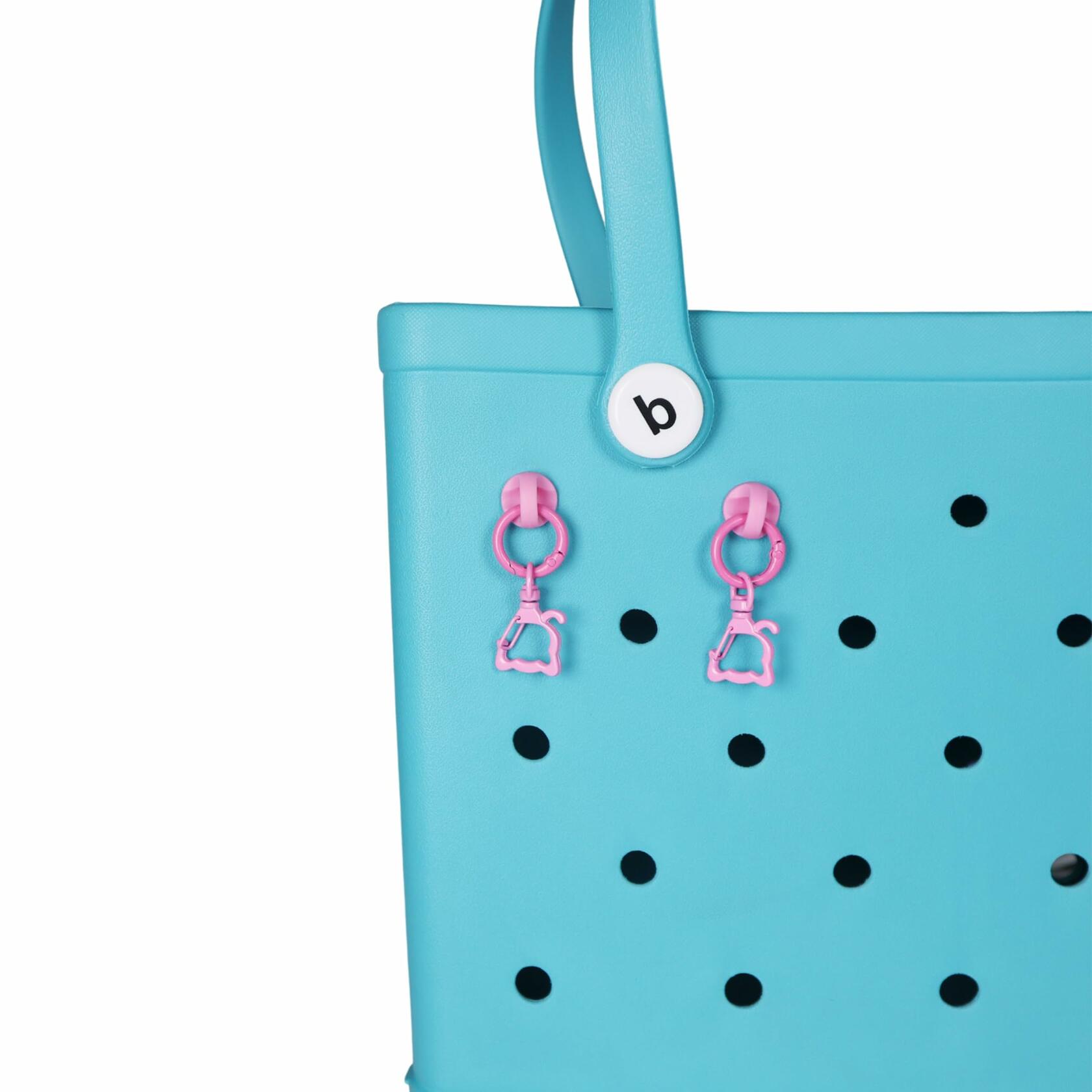 MOTOFITOOL 2 Pcs Insert Hooks for Bogg Bag & Simply Southern Tote Teddy Bear