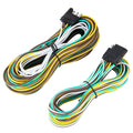 Serlainxin Trailer Wiring Harness Kit 36ft 4-Wire 4-Pin Connector Complete