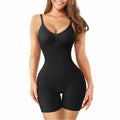 Reatowrol Seamless Tummy Control Bodysuit Body Shaper Black Size S