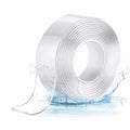 Tuqiso Double Sided Tape Heavy Duty Clear Nano Adhesive 3.28ft