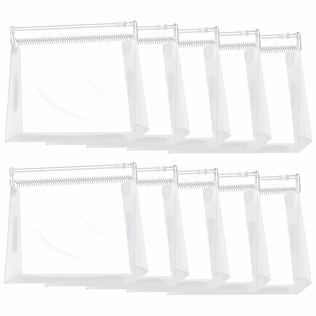 PIYIENR Clear Makeup Bag Set 5 Pcs Large PVC Waterproof Transparent Organizer