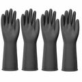 Petacffe Kitchen Cleaning Rubber Gloves Medium Non-Slip Waterproof