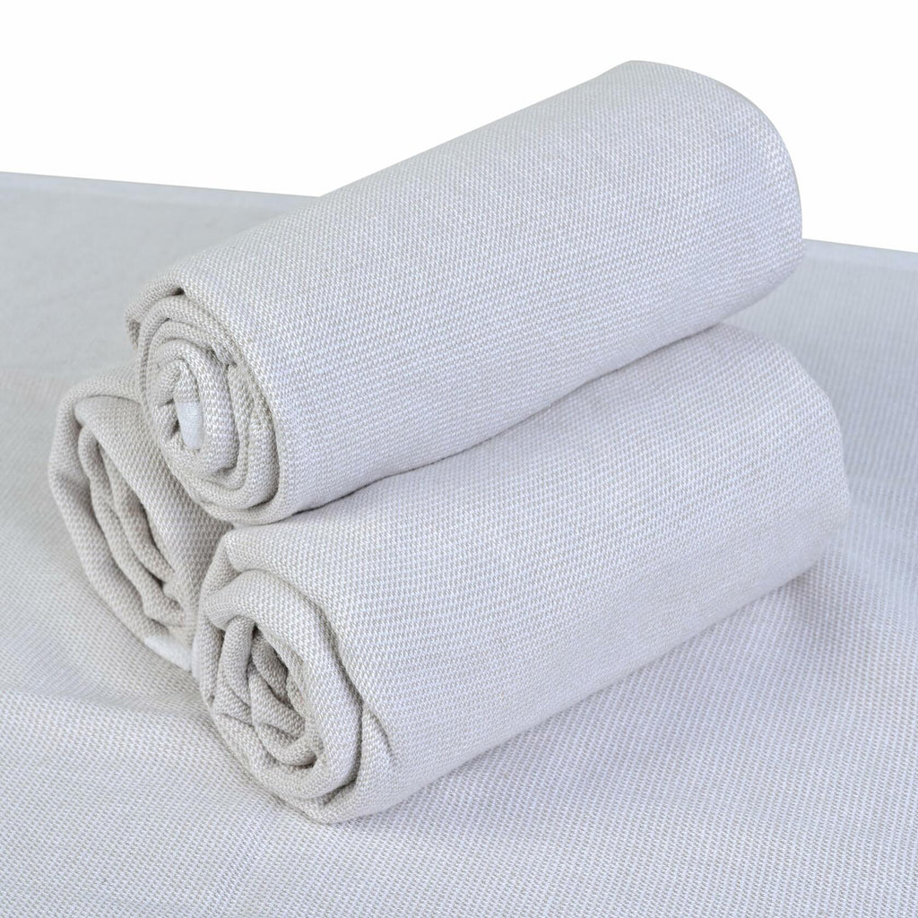 Yourtablecloth Dishtowels Set of 5 Nautical Blue Cotton Kitchen Towels
