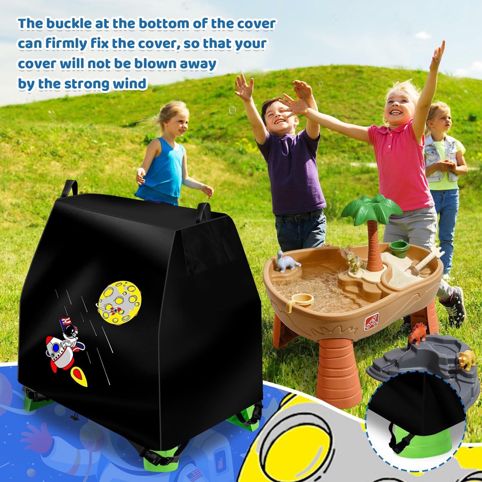 Goctoke Kids Waterproof Water Table Cover 39x23.5x31 Inch Outdoor