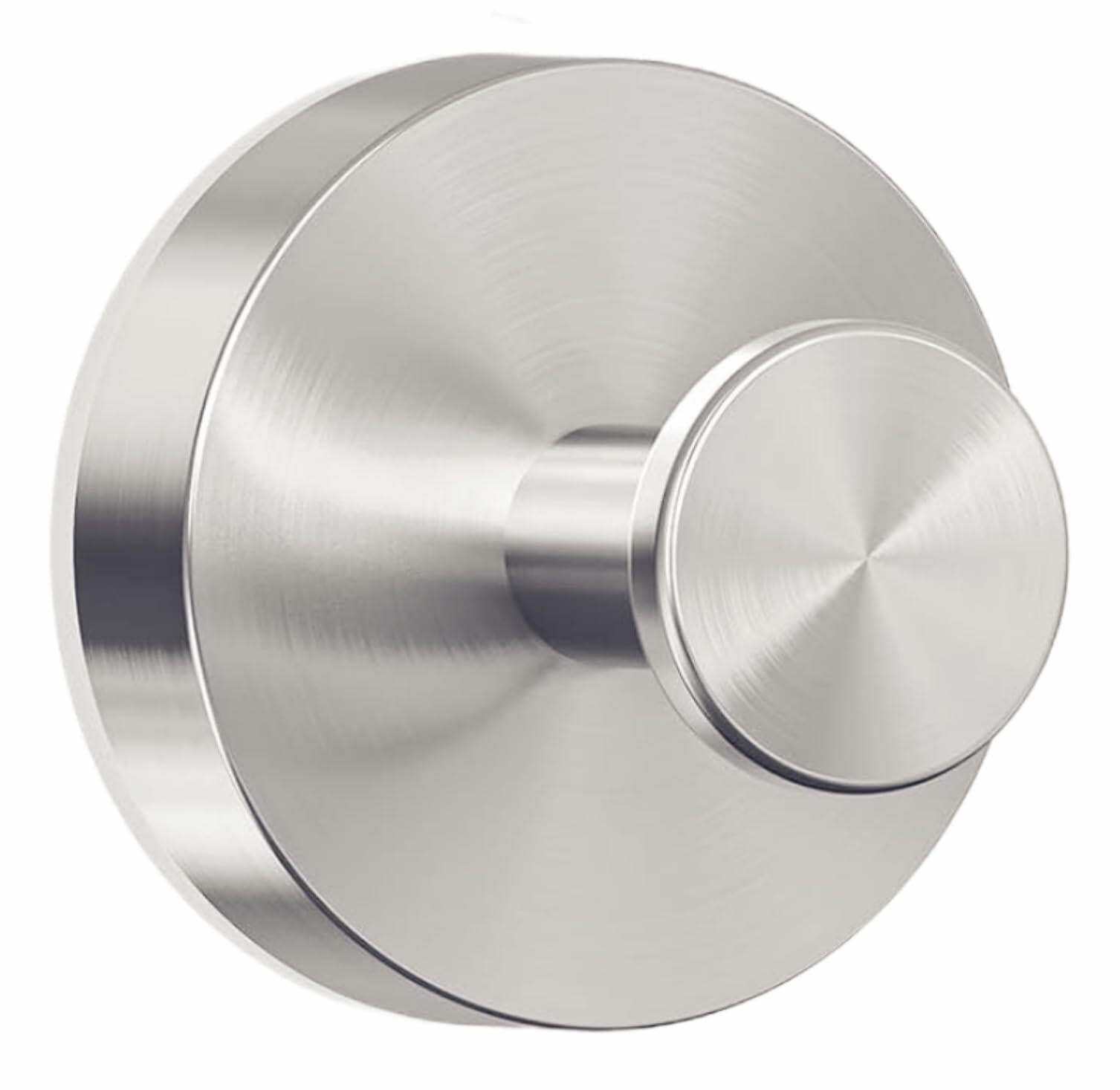 LECHI Stainless Steel Suction Cup Hook Waterproof No Drill Silver 1pc