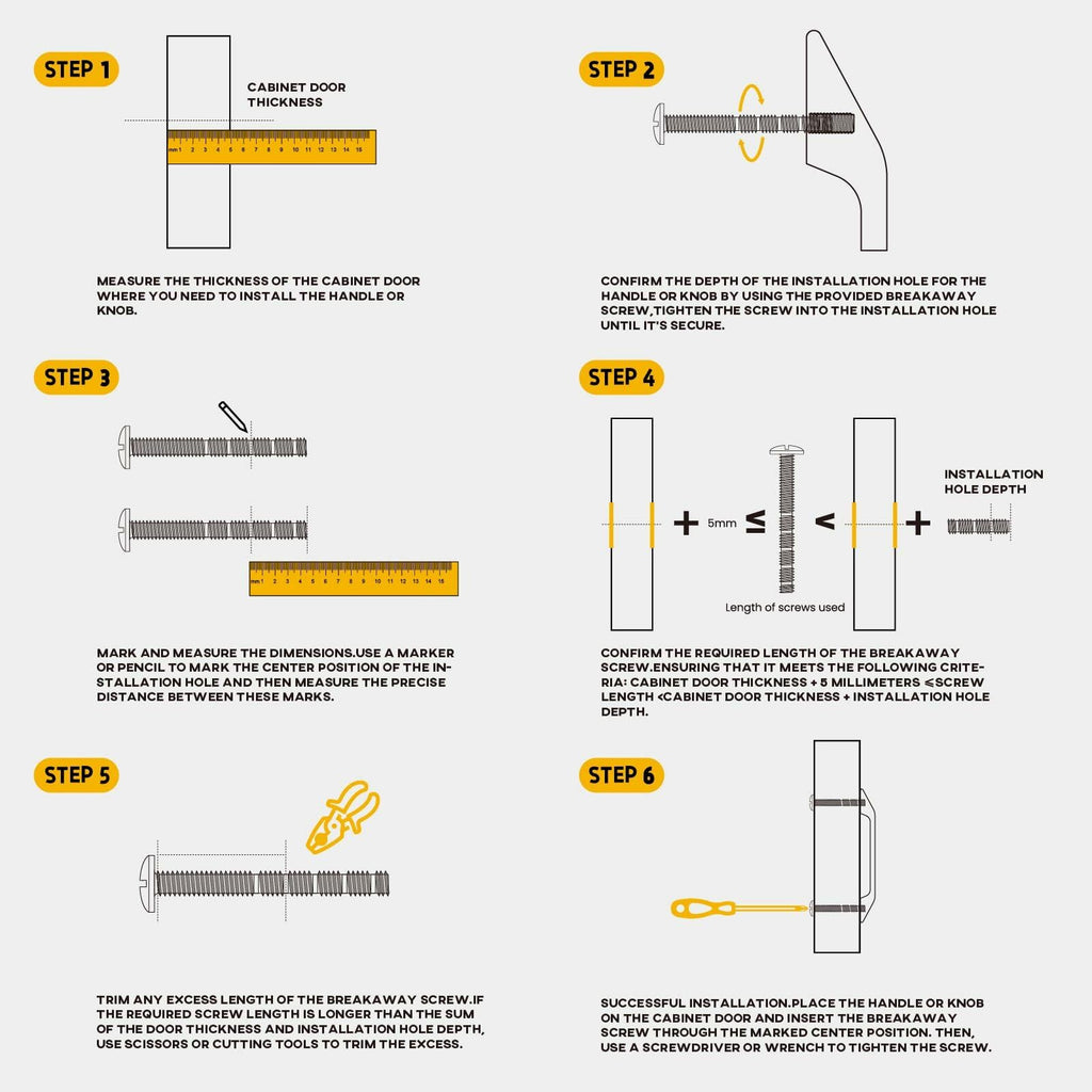 goldenwarm 20 Pack 5in Brushed Nickel Modern Square Cabinet Pulls