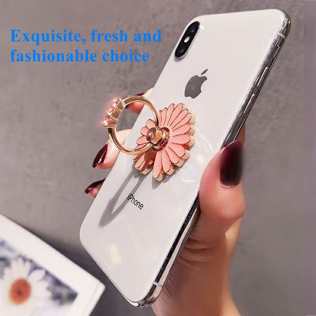 Ailifly Multi Style Cute Pattern Metal Cell Phone Ring Grip Stand Dark Green