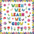 71pcs Classroom Spring Bulletin Board Floral Cutout Decorations