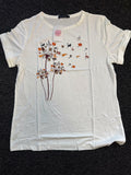 Inber Women's Boho Wildflowers Graphic Crewneck T-Shirt Size XL