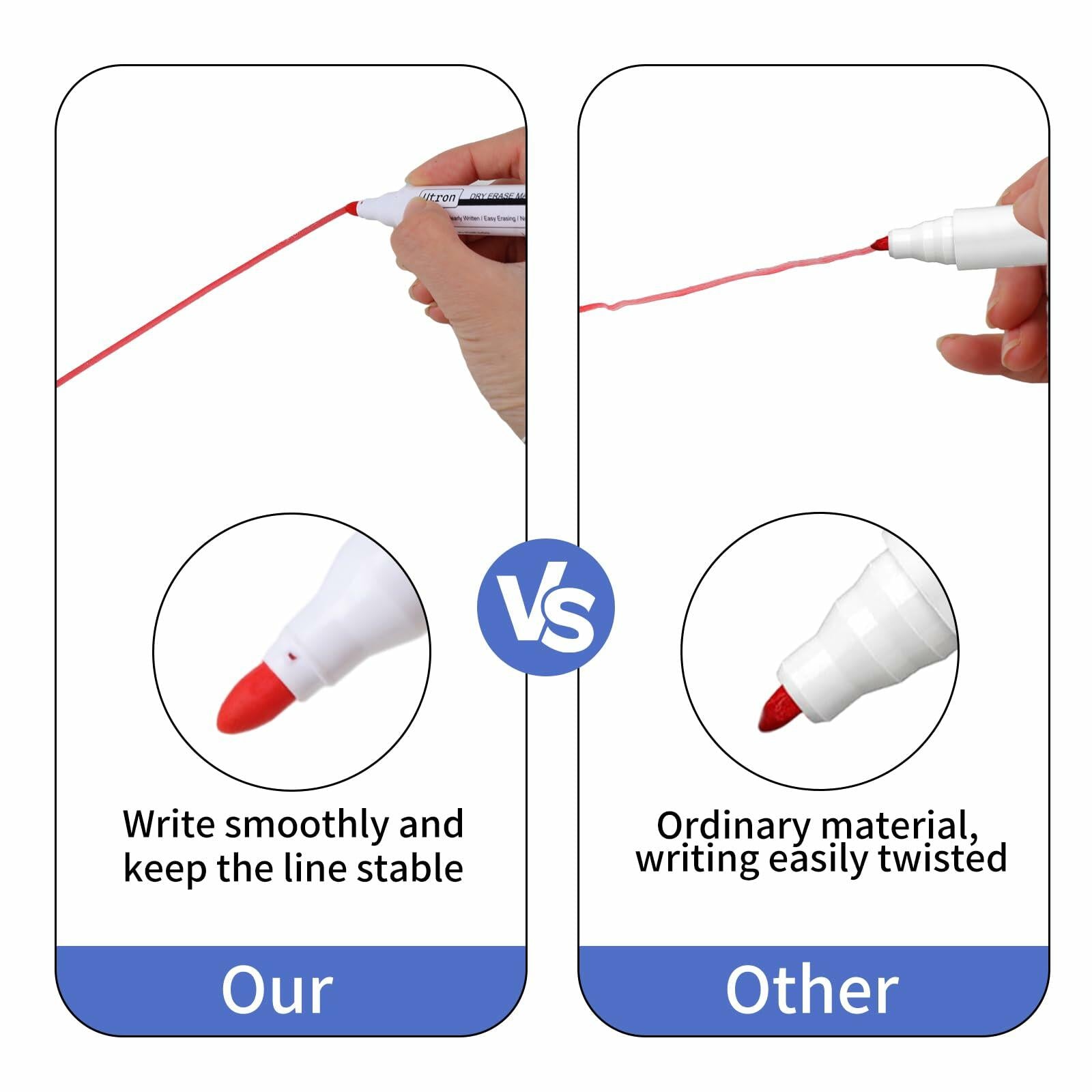 Utron Dry Erase Markers 22 Pack 4 Colors Whiteboard Markers School Office