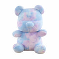 Tie Dye Bears Stuffed Animal Plush Toy Super Soft Cuddly Blue 9in