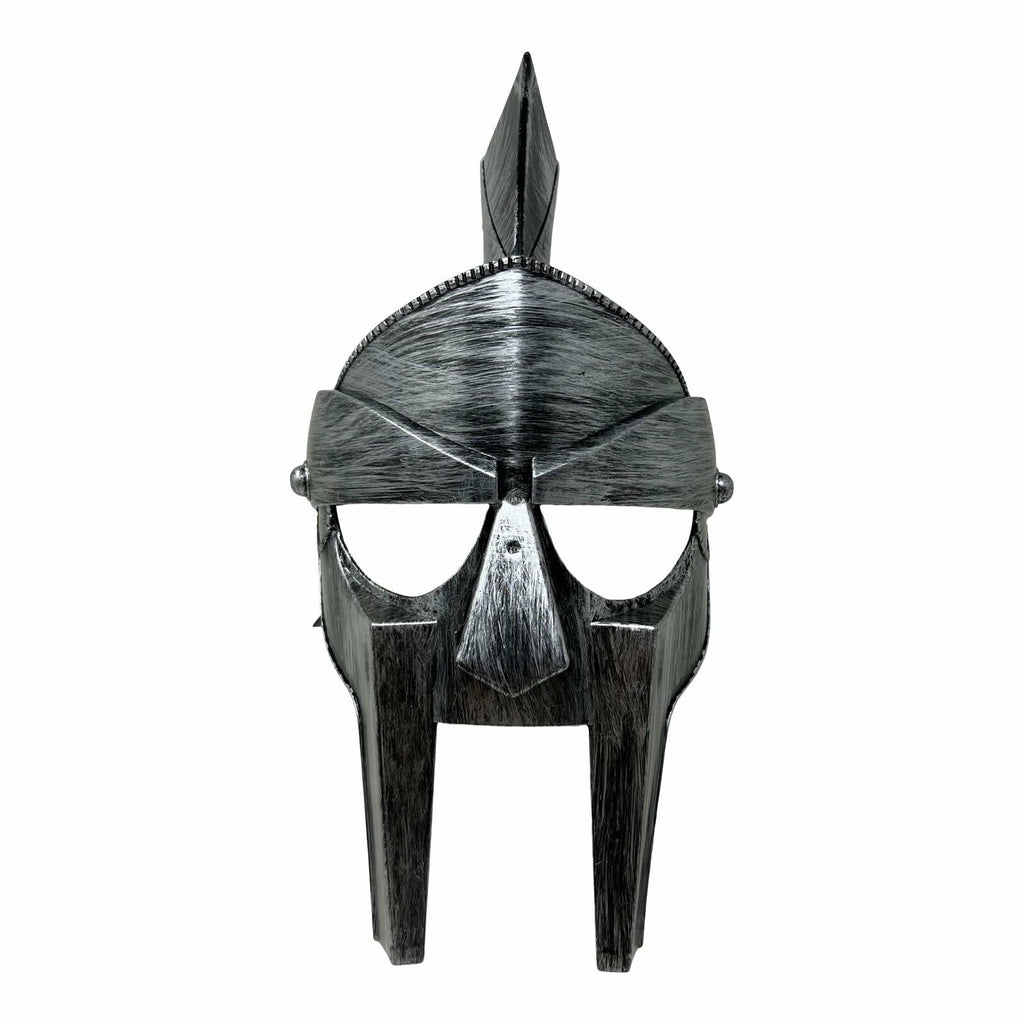 Cosmic Chameleon Spartan Helmet Men's Silver Medieval Armour King Leonidas