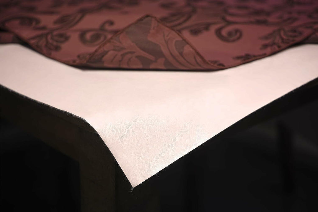 Yourtablecloth Deluxe Cushioned Heavy Duty Table Pad Pink Chablis 52x108