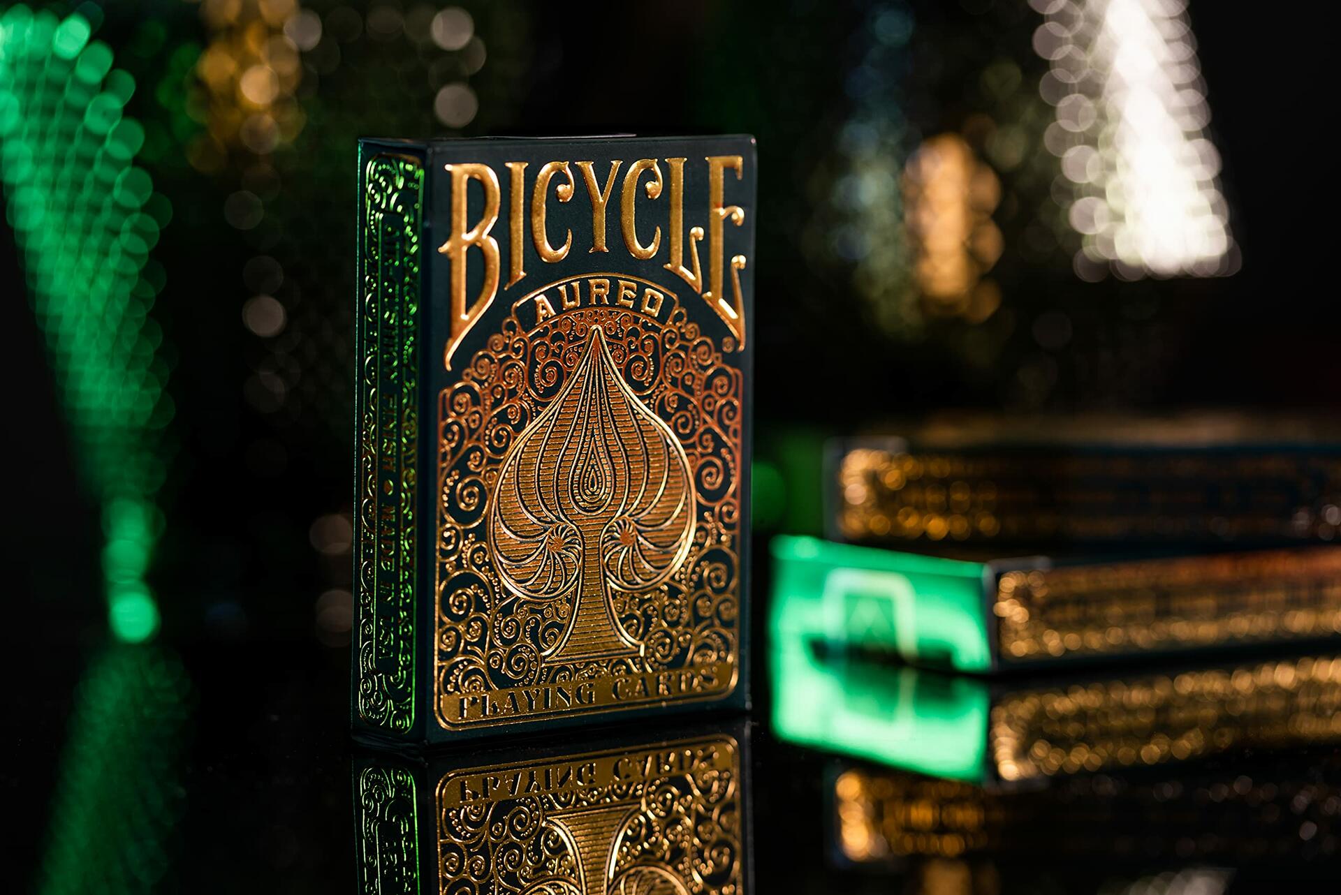 Bicycle Aureo Playing Cards Showstopper Deck Durable Easy to Shuffle Gift