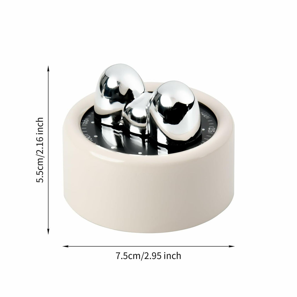 HOHOLEU 60-Minute Visual Mechanical Timer for Cooking Classroom Baking 1 pcs