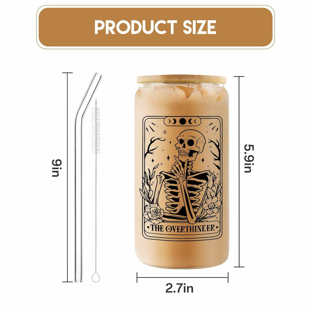 Mahrokh 16oz Reading Themed Tumbler for Book Lovers Women Librarians
