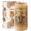 Mahrokh 16oz Reading Themed Tumbler for Book Lovers Women Librarians