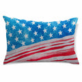 CHANGE MOORE 4th of July Patriotic Throw Pillow Cover 20x12 USA 1pcs