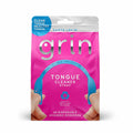 GRIN Disposable Tongue Cleaner 48 Ct Dual Edge Scraper Fresh Breath