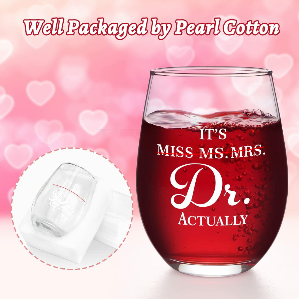 Futtumy Thanks for Not Putting My Boyfriend Up Stemless Wine Glass Gift