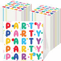 MotiMind 100 Pcs Rainbow Disposable Party Napkins Birthday Supplies