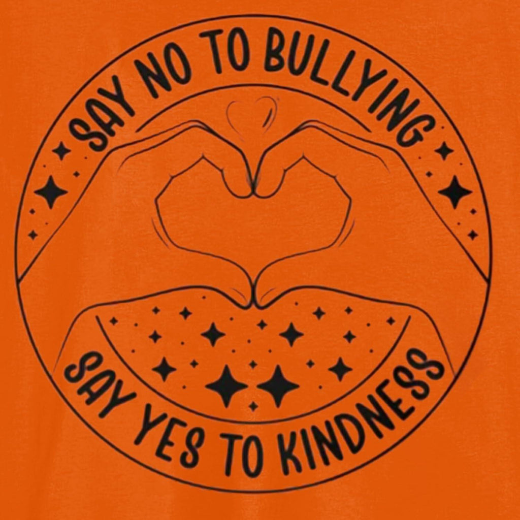 Unity Day Youth Heart Be Kind Shirt, Orange- Size 5T