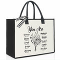 XFW Christian Tote Bag Religious Thanksgiving Gift for Women Colleague Friends