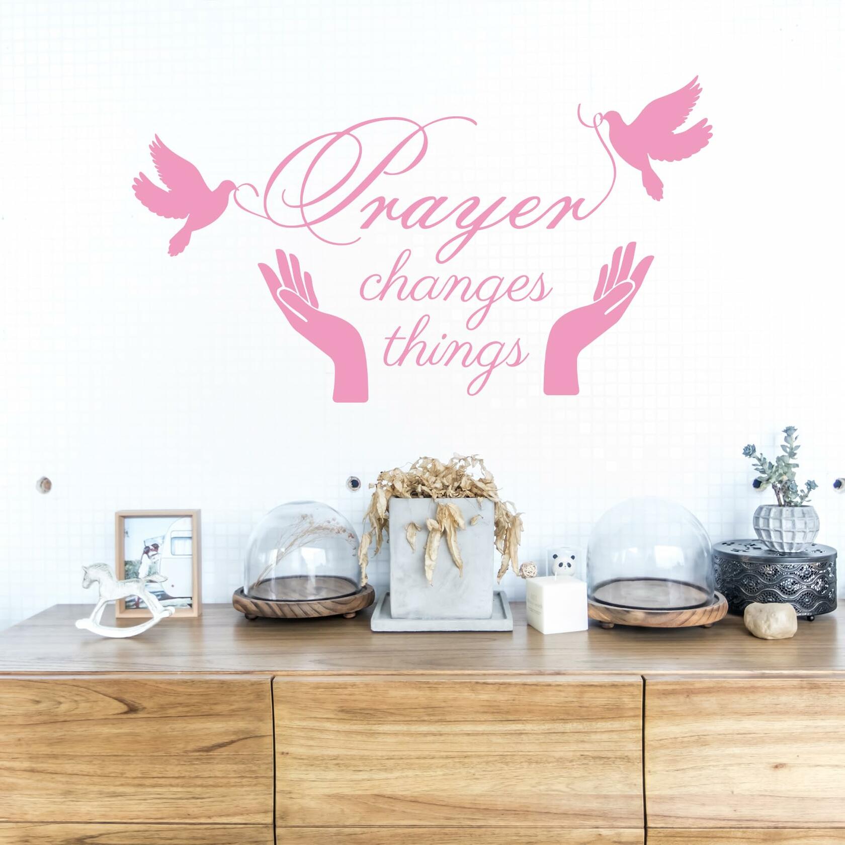 Scripture Wall Decals Inspirational Christian Bible Verse Prayer Stickers
