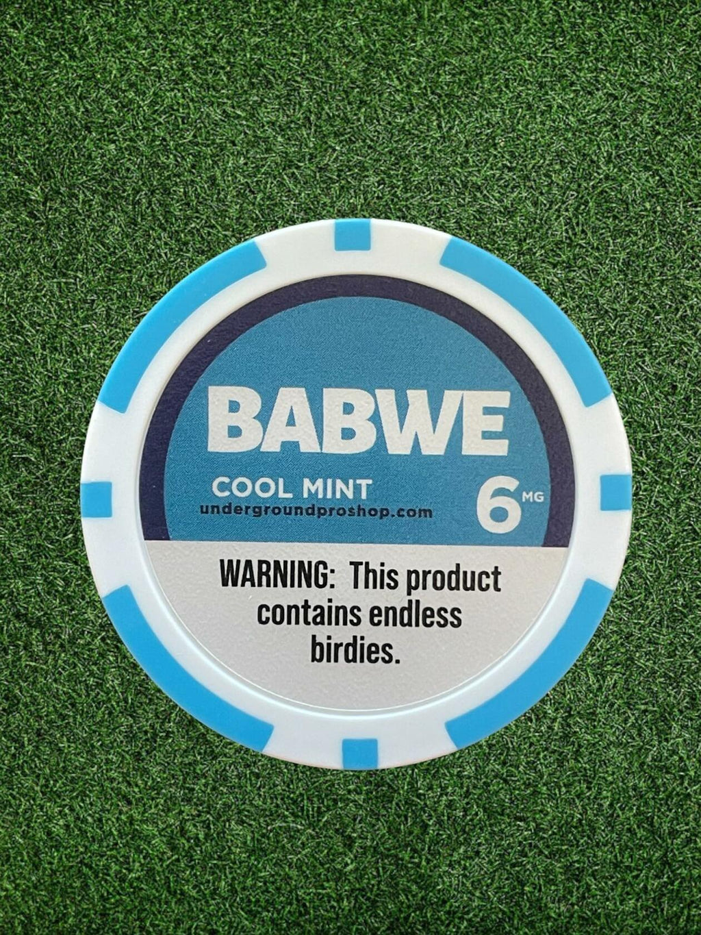 Generic Babwe ZYN Golf Ball Marker Poker Chip Style Cool Mint