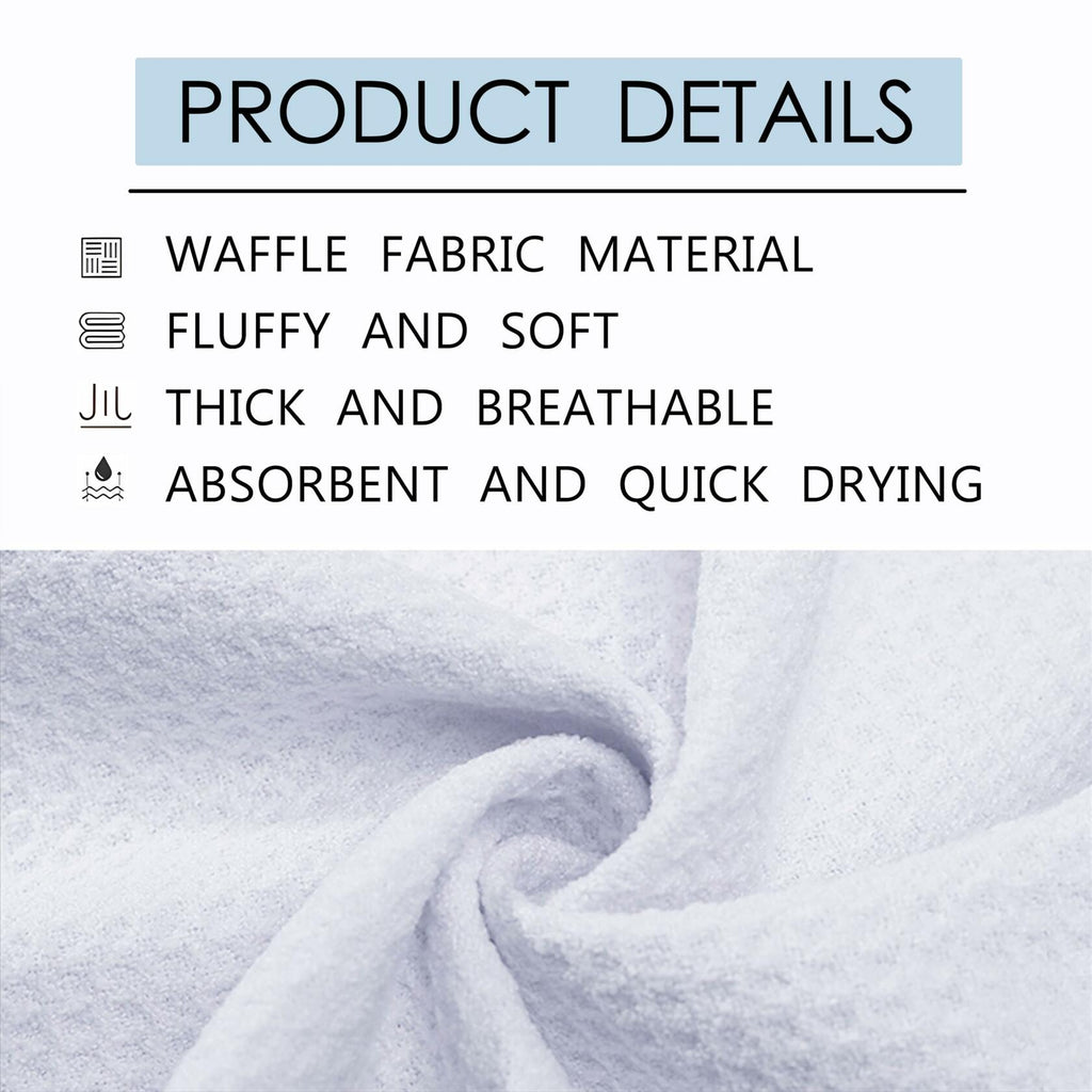 OFJE Boho Abstract Floral Kitchen Towels Set of 2 16x24 Bathroom Decor