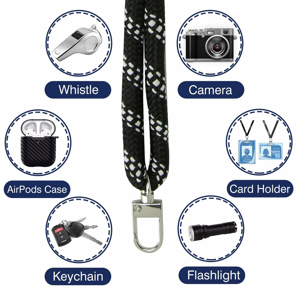 LOHASICDESIGN Adjustable Detachable Phone Lanyard Pink 31.5in