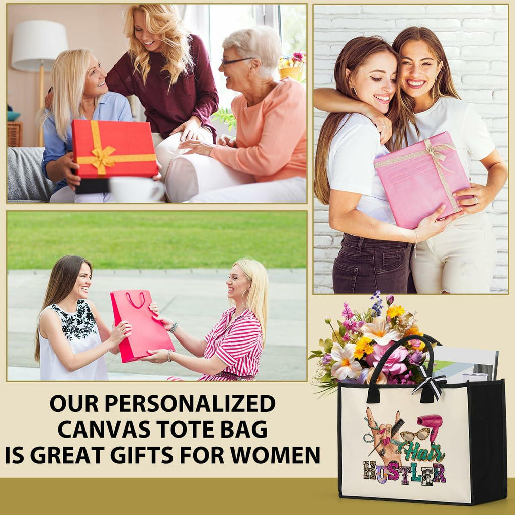 XFW Hair Hustler Tote Bag Gifts for Women Men Appreciation Thank You